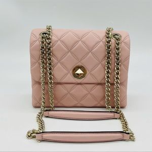 Kate Spade Natalia Small Flip Crossbody Bag Pink Rose